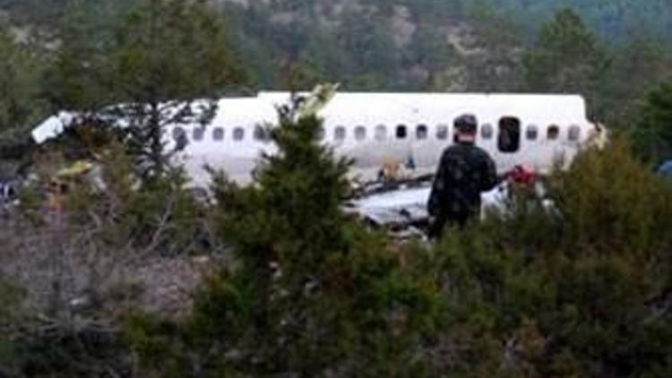 Atlasjet uçağı Isparta`da düştü
