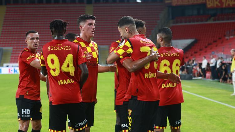 Göztepe ilk galibiyetini aldı