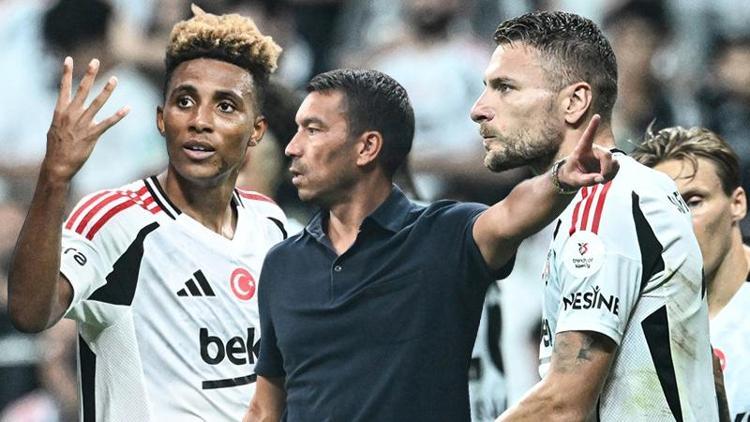 Sivassporu yenen Beşiktaşta ilklerin gecesi: Immobile, Gedson Fernandes, Giovanni van Bronckhorst...