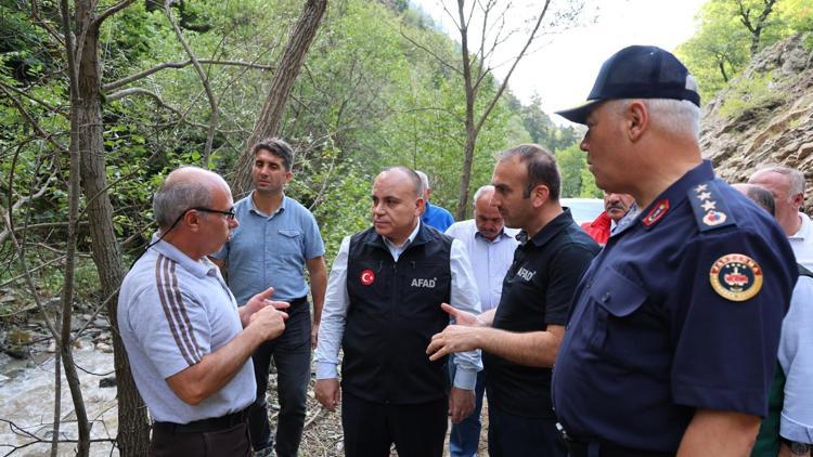 Artvinde sağanak sonrası hasar tespit çalışmaları sürüyor