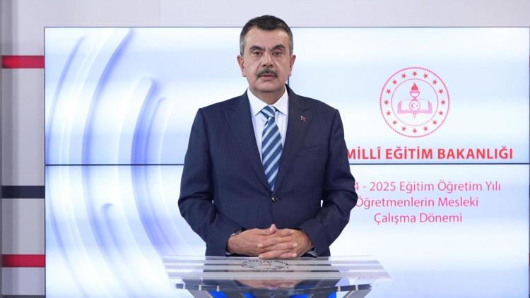 Bakan Tekin öğretmenlere seslendi... Eğitimde yenilikleri anlattı