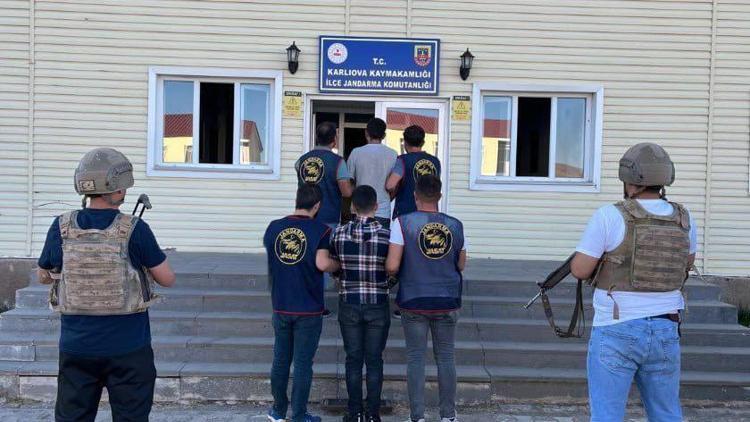 Bingöl’de çeşitli suçlardan aranan 6 şüpheli yakalandı