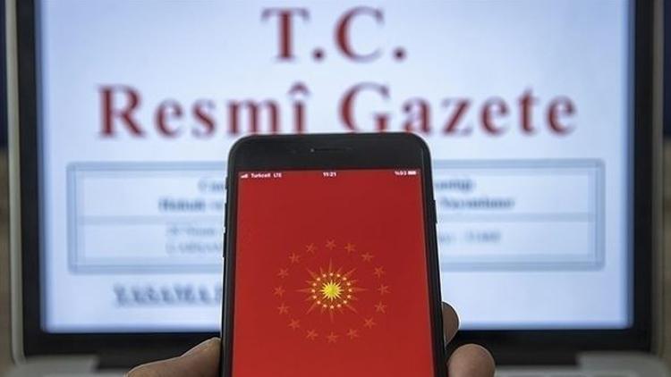 Cumhurbaşkanlığı tarafından yapılan atama kararları Resmi Gazete’de