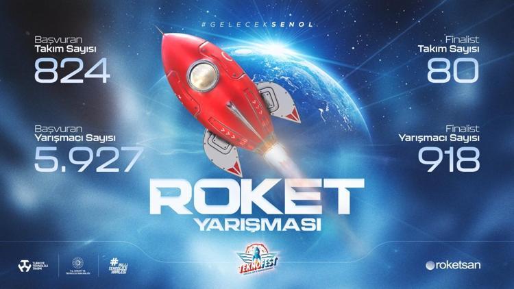 Roket yarışmasında geri sayım başladı