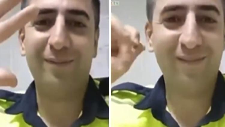 Polis memurunun sosyal medyadaki görüntüsü tepki çekmişti... Emniyetten açıklama: Açığa alındı