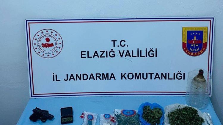 Elazığda uyuşturucu operasyonunda 1 gözaltı