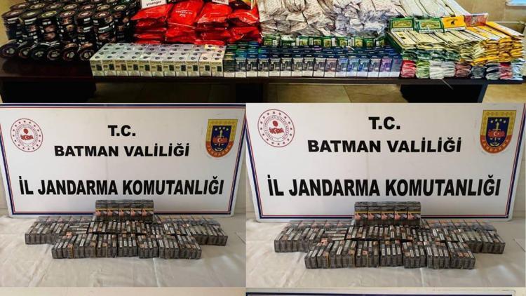 Batmanda kaçakçılığa 10 gözaltı