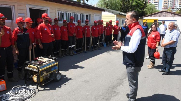 Yenişehir Belediyesi deprem tatbikatını başarıyla tamamladı