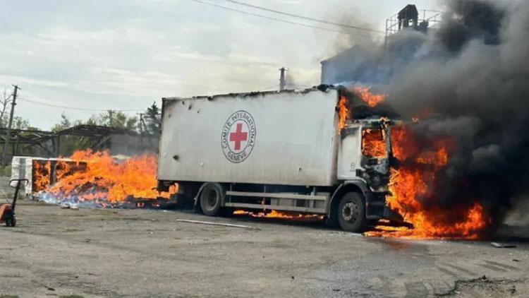 Donetsk saldırısında Kızılhaç çalışanları öldü