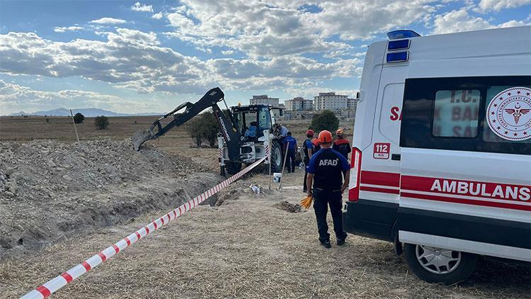 Burdurda toprak kayması sonucu 1 işçi hayatını kaybetti