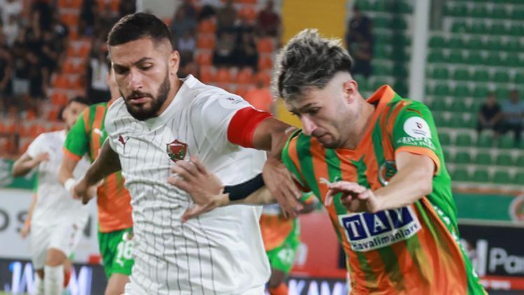 Alanyaspor ile Hatayspor yenişemedi