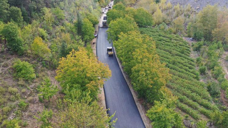 Isparta Özel İdareden asfalt çalışması