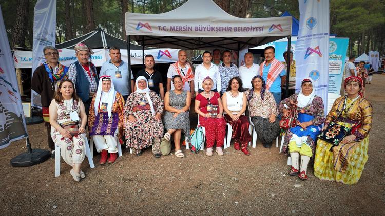 Antalya Yörük Türkmen Festivali’nde Mersin rüzgarı