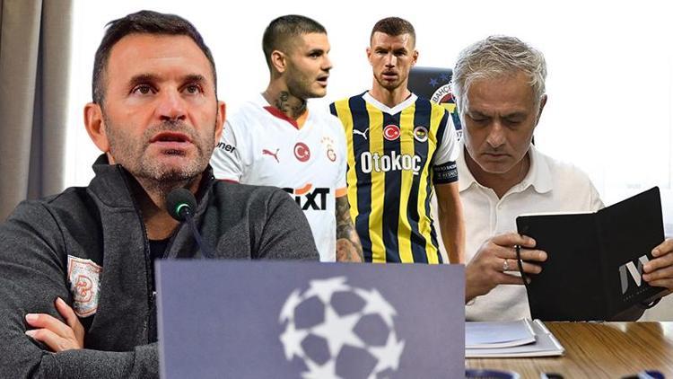 Fenerbahçe - Galatasaray derbisi öncesi Mourinho ve Okan Buruktan forvet kararı Dzeko ve Icardi...