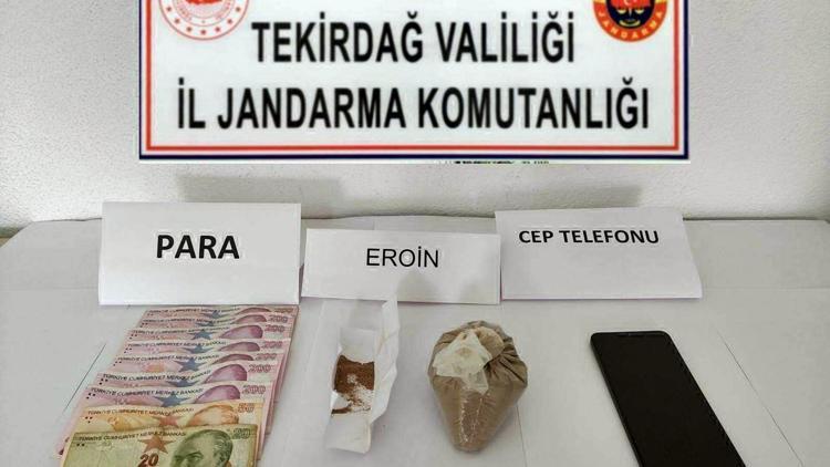 Tekirdağda jandarmadan uyuşturucu operasyonlarında 5 gözaltı