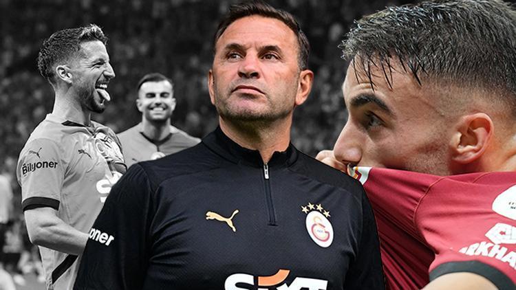 Galatasarayda Okan Burukun Fenerbahçe derbisi planı nasıl olacak Mertens, Osimhen ve Icardi...