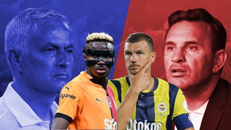 Fenerbahçe - Galatasaray derbisinin 11leri netleşti İşte Jose Mourinho ve Okan Burukun planları