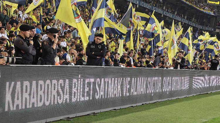 Fenerbahçeden Galatasaraya karaborsa bilet göndermesi