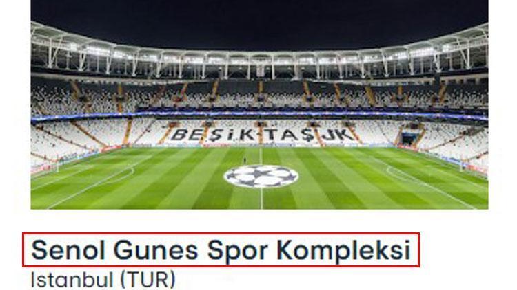 Beşiktaştan UEFAya stat tepkisi Şenol Güneş...