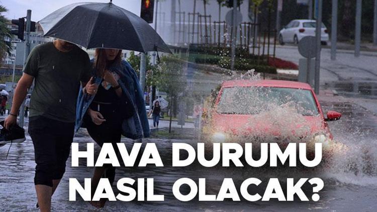 HAVA DURUMU TAHMİNLERİ İL İL 23 EYLÜL | Yarın hava nasıl olacak Yeni haftada İstanbulda yağmur var mı Meteorolojiden 14 il için son dakika sarı kodlu uyarı