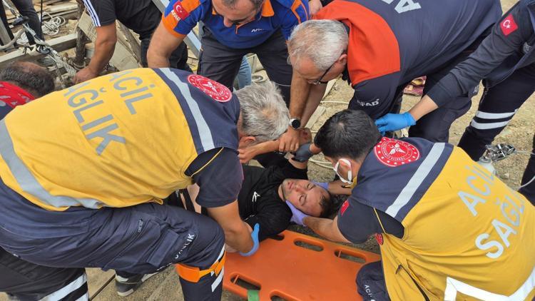 kuyuda su motorundan zehirlenen baba ve 2 oğlu hastaneye kaldırıldı