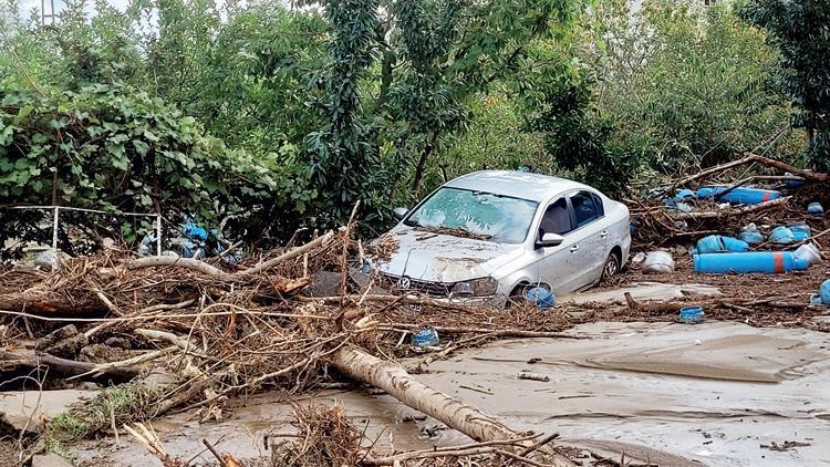 1 ölü, 121 işyeri, 25 konut ve 125 dönüm arazide hasar: Trabzon’da selin bilançosu ağır