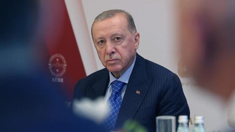 Cumhurbaşkanı Erdoğan, Amerikalı ve Türk iş adamlarıyla bir araya geldi: Yeni ortaklıklar kurmak için sizlerin desteği mühimdir