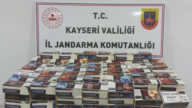 Kayseride sigara ticaretine 1 gözaltı