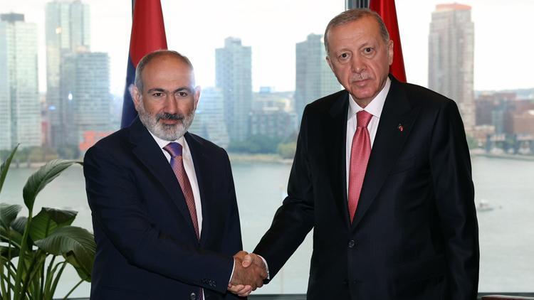 Cumhurbaşkanı Erdoğan, Ermenistan Başbakanı Paşinyanı kabul etti