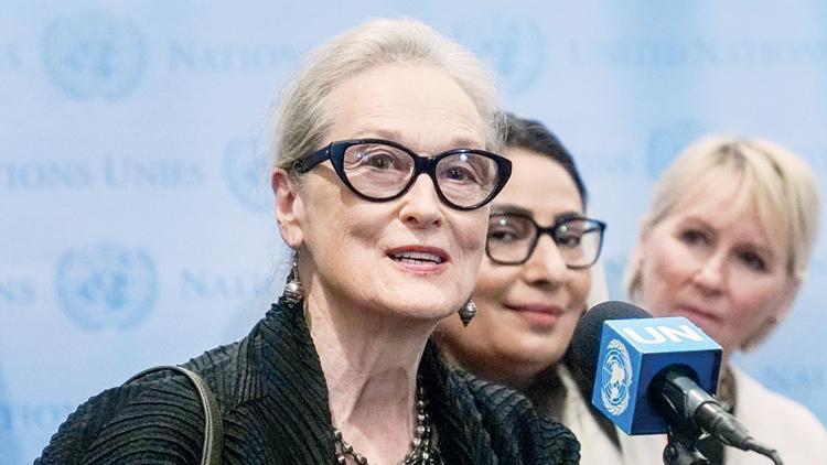 Merly Streep BM’de konuştu: Sincaplar, kuşlar Afgan kadınlardan özgür