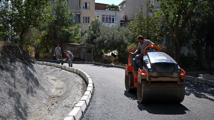 Bornovada yeni yol açıldı