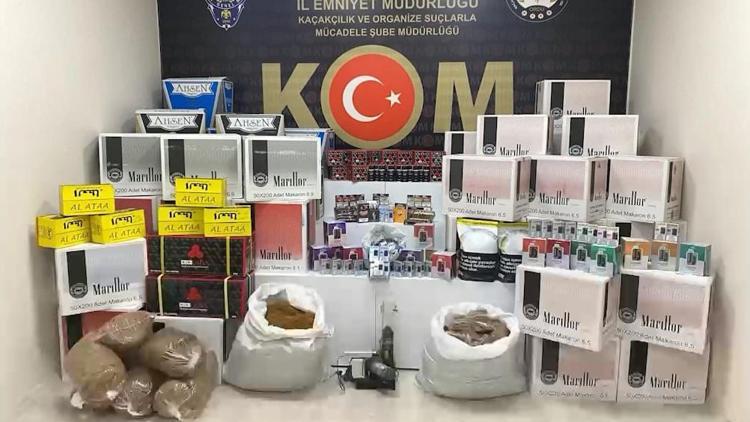 Orduda kaçakçılık operasyonu