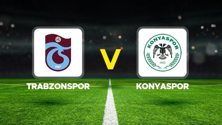 Canlı Anlatım: Trabzonspor Konyaspor (Süper Lig maçı)