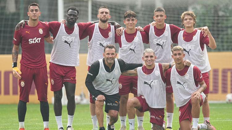 Galatasarayda RFS maçı hazırlıkları başladı