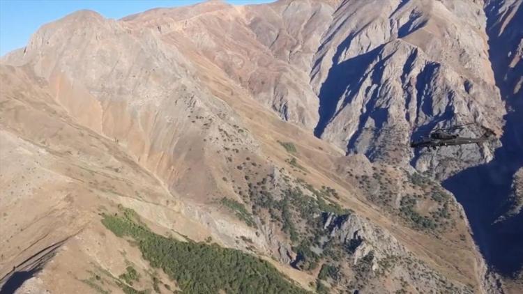 Tunceli’de terör temizliği: 13 mağara ve 17 sığınak imha edildi