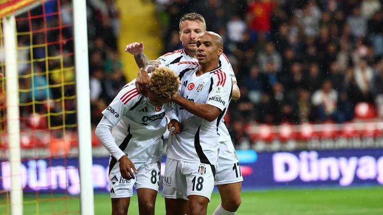 Kayserispor 0-3 Beşiktaş (Süper Lig maçı özeti)