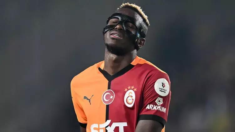 Galatasarayda Victor Osimhenden kötü haber