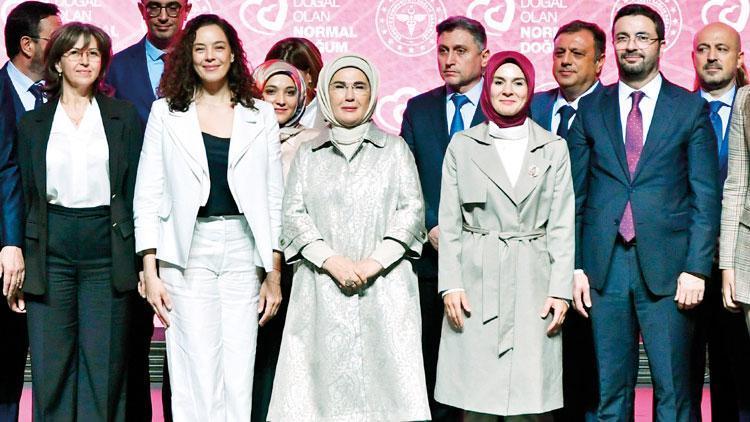 Emine Erdoğan’dan ‘normal doğum’ çağrısı