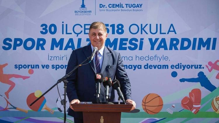 Başkan Tugay: Sportif yetenek ölçüm merkezimizde başarı gösteren çocuklarımızı koruma altına alacağız