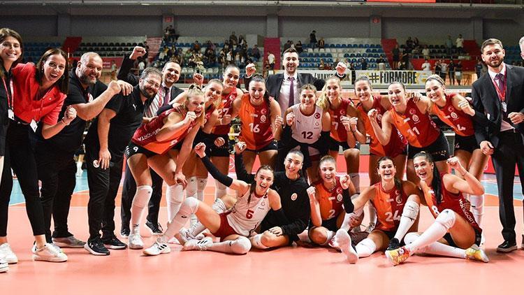 Galatasaray, VakıfBanka set vermedi