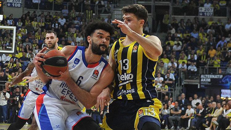 Gözler Avrupadaki Türk derbisinde Anadolu Efes - Fenerbahçe Beko