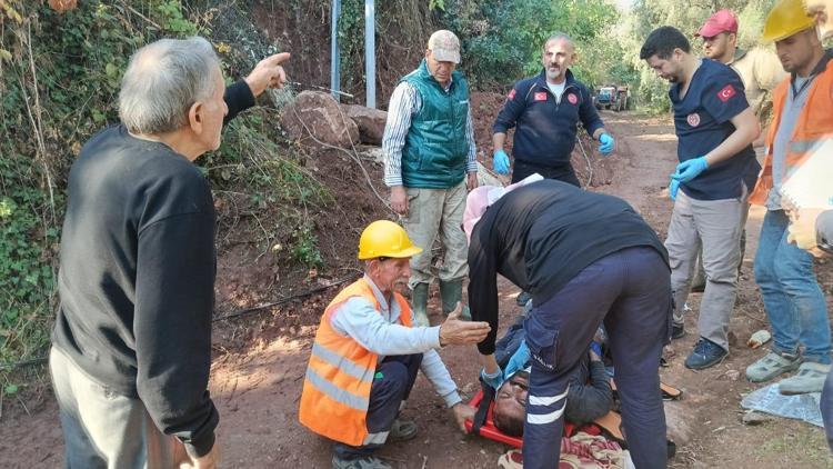 Bursada elektrik direğinden düşen işçi ağır yaralandı