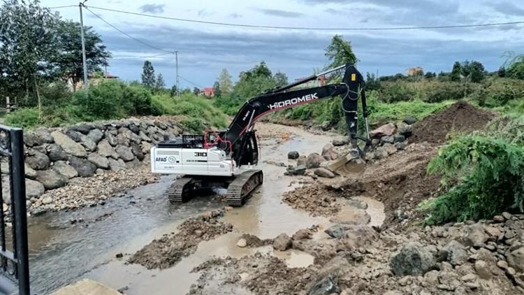 Giresunda afet riskini azaltmak için çalışmalar devam ediyor