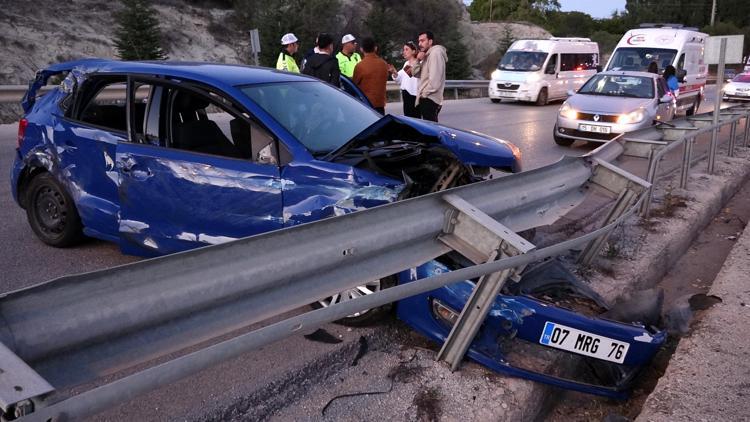 Burdurda kaza: 5 yaralı