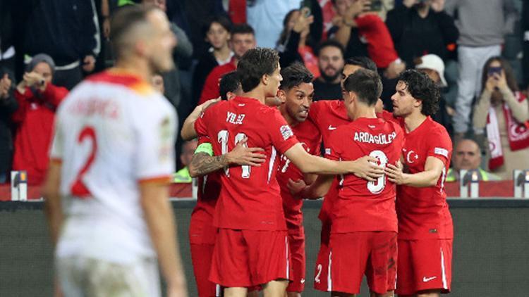 Türkiye 1-0 Karadağ / Maç sonucu