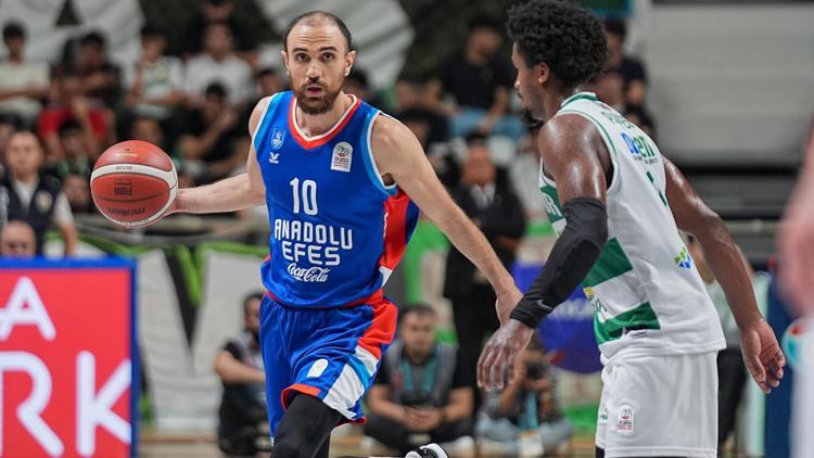 Bursaspor Basketbol - Anadolu Efes: 78-99