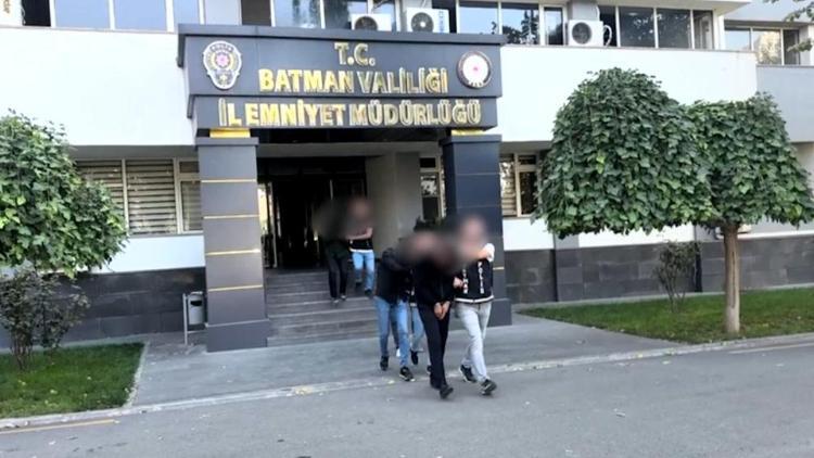 Batman’da uyuşturucu operasyonu: 4 tutuklama