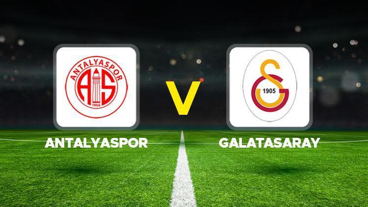 Antalyaspor Galatasaray maçı ne zaman saat kaçta hangi kanalda 2016dan bu yana değişmiyor