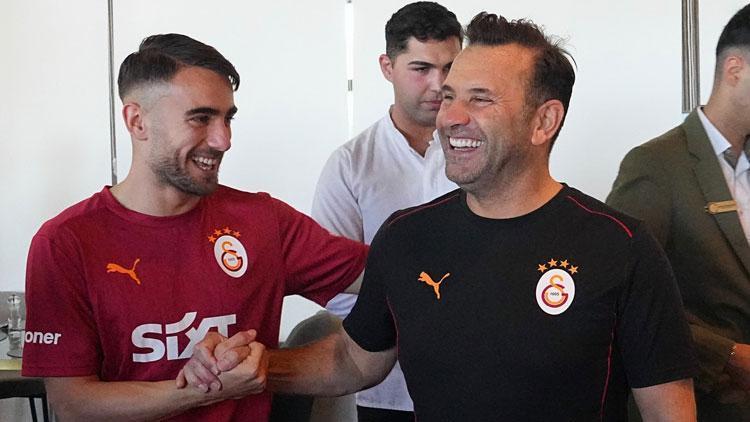 Galatasarayda Okan Burukun doğum günü kutlandı Interden Türkçe mesaj...