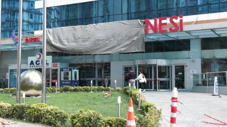 İstanbul - Esenyurtta skandalda adı geçen hastanenin tabelası örtüldü